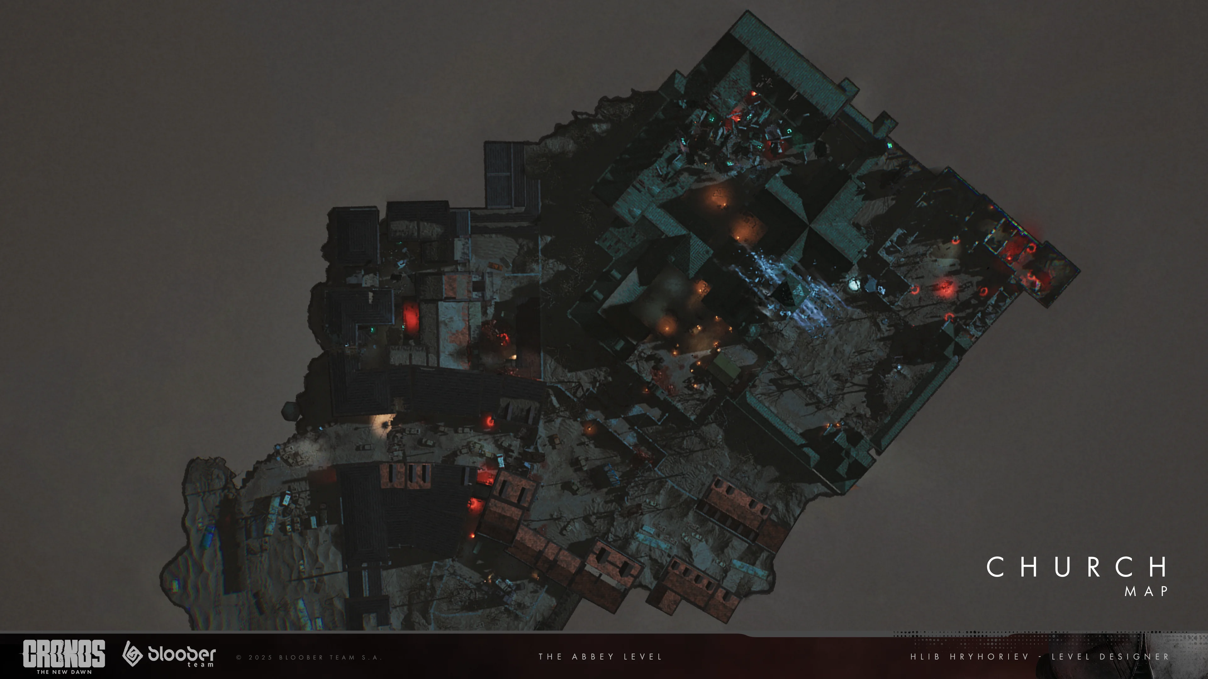 Level map sketch